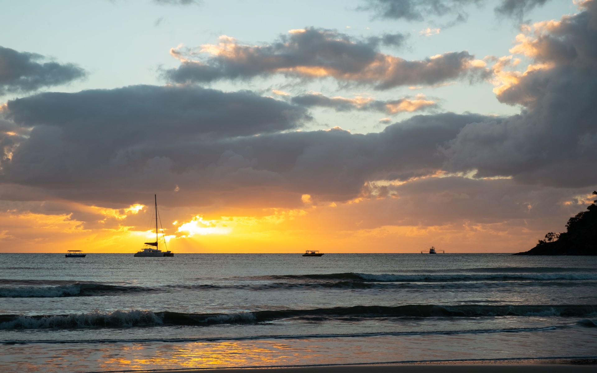 Cape Tribulation At Dawn, North Queensland Australia